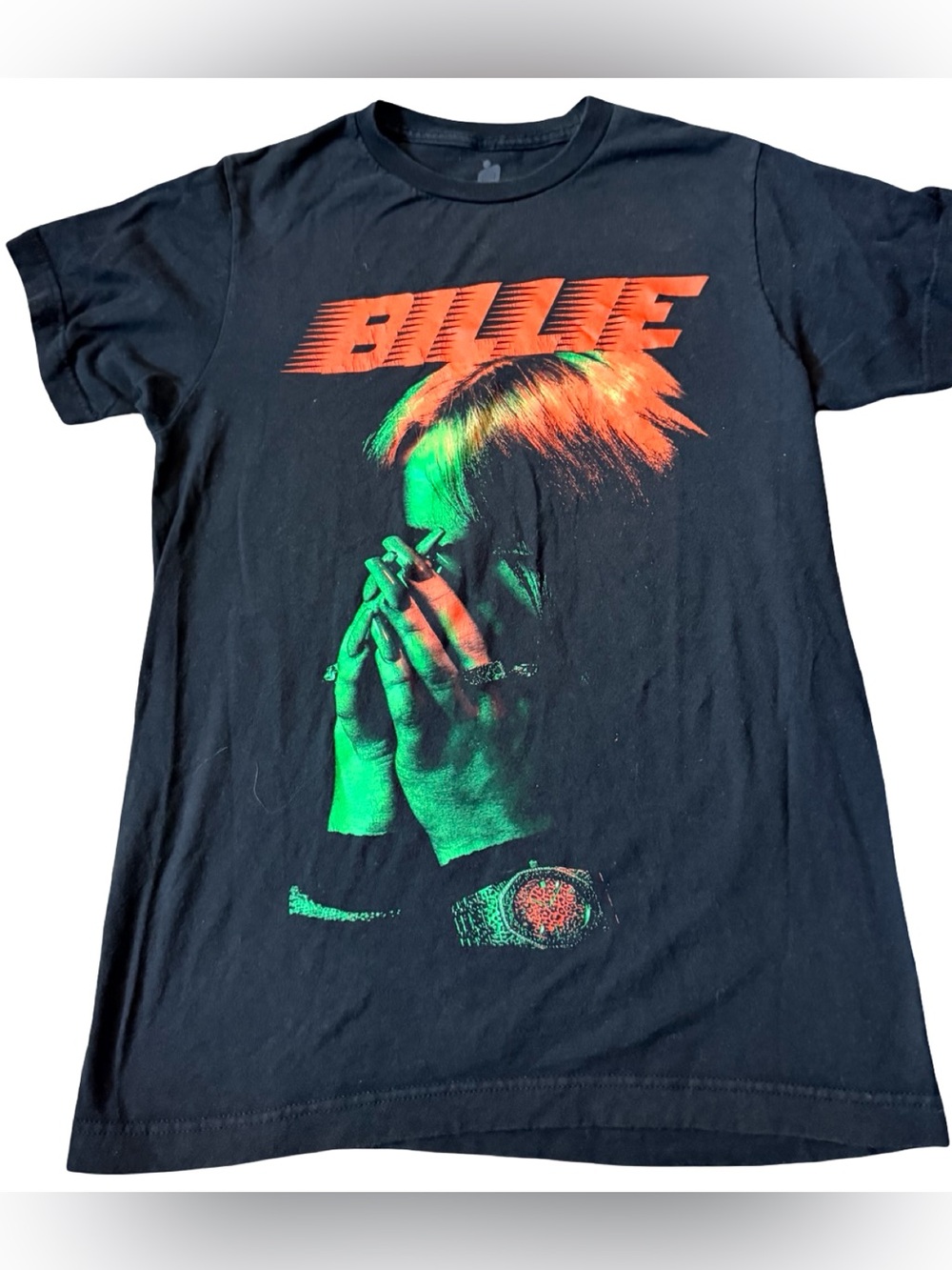 Billie Eilish Hand to Face T-Shirt | Small 💚